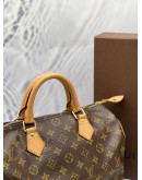 LOUIS VUITTON SPEEDY 30 IN BROWN MONOGRAM CANVAS -FULL SET- 