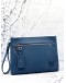 LOUIS VUITTON TAKEOFF POUCH IN ATLANTIC BLUE AEROGRAM LEATHER 