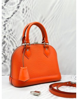 (LIKE NEW) LOUIS VUITTON ALMA BB IN ORANGE EPI LEATHER