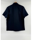 (LIKE NEW) LOUIS VUITTON POCKET SHORT-SLEEVED SHIRT IN DARK BLUE