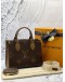 (BRAND NEW) LOUIS VUITTON ON THE GO PM IN BROWN MONOGRAM REVERSE CANVAS -FULL SET-