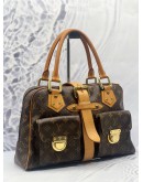 LOUIS VUITTON MANHATTAN GM BAG IN BROWN MONOGRAM CANVAS 