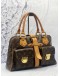 LOUIS VUITTON MANHATTAN GM BAG IN BROWN MONOGRAM CANVAS 