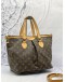 LOUIS VUITTON PALERMO PM IN BROWN MONOGRAM CANVAS