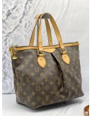 LOUIS VUITTON PALERMO PM IN BROWN MONOGRAM CANVAS