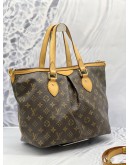 LOUIS VUITTON PALERMO PM IN BROWN MONOGRAM CANVAS