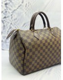 LOUIS VUITTON SPEEDY 30 IN BROWN DAMIER EBENE CANVAS 