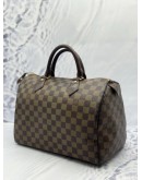 LOUIS VUITTON SPEEDY 30 IN BROWN DAMIER EBENE CANVAS 