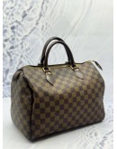 LOUIS VUITTON SPEEDY 30 IN BROWN DAMIER EBENE CANVAS 