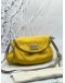 MARC BY MARC JACOBS CLASSIC Q NATASHA CROSSBODY BAG IN YELLOW LEATHER