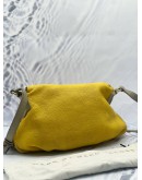 MARC BY MARC JACOBS CLASSIC Q NATASHA CROSSBODY BAG IN YELLOW LEATHER
