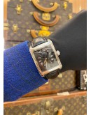 2008 MAURICE LACROIX PONTOS DAY DATE REF PT6137 BLACK ROMAN NUMERALS DIAL 30MM X 40MM AUTOMATIC WATCH