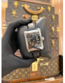 2008 MAURICE LACROIX PONTOS DAY DATE REF PT6137 BLACK ROMAN NUMERALS DIAL 30MM X 40MM AUTOMATIC WATCH