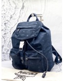 MCM DIETER BACKPACK IN NAVY BLUE NYLON