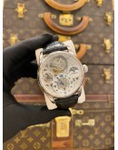 MEMORIGIN TOURBILLON STARLIT LEGEND SERIES REF MO1231 MOTHER OF PEARL 43MM AUTOMATIC WATCH -FULL SET-