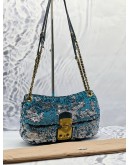 MIU MIU SEQUINED CHAIN SHOULDER BAG IN MULTICOLOR SEQUIN WITH LEATHER