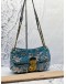 MIU MIU SEQUINED CHAIN SHOULDER BAG IN MULTICOLOR SEQUIN WITH LEATHER