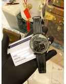 2016 MONTBLANC TIMEWALKER CHRONOGRAPH REF 7141 BLACK DIAL 43MM AUTOMATIC WATCH