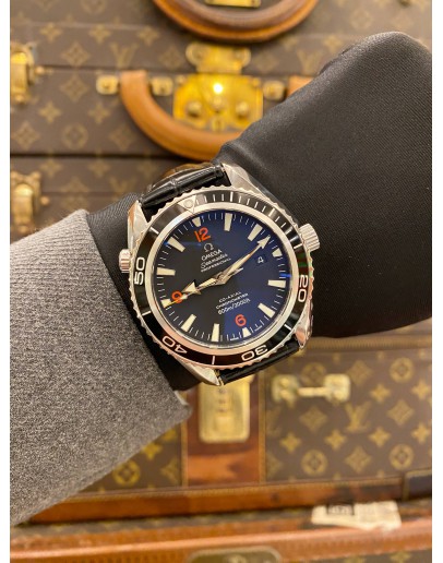 (LIKE NEW) 2014 OMEGA SEAMASTER PLANET OCEAN PROFESSIONAL CO-AXIAL CHRONOMETER 600M REF 29005182 BLACK DIAL 45.5MM AUTOMATIC WATCH -FULL SET-