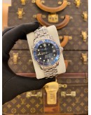 OMEGA SEAMASTER DIVER 300M PROFESSIONAL CHRONOMETER REF 168.1622 BLUE DIAL 36MM AUTOMATIC WATCH