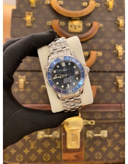 OMEGA SEAMASTER DIVER 300M PROFESSIONAL CHRONOMETER REF 168.1622 BLUE DIAL 36MM AUTOMATIC WATCH