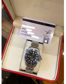 OMEGA SEAMASTER DIVER 300M PROFESSIONAL CHRONOMETER REF 168.1622 BLUE DIAL 36MM AUTOMATIC WATCH
