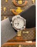 (LIKE NEW) 2022 OMEGA SEAMASTER DIVER 300M CO-AXIAL MASTER CHRONOMETER REF 210.30.42.20.04.001 WHITE DIAL 42MM AUTOMATIC WATCH -FULL SET-