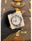 (LIKE NEW) 2022 OMEGA SEAMASTER DIVER 300M CO-AXIAL MASTER CHRONOMETER REF 210.30.42.20.04.001 WHITE DIAL 42MM AUTOMATIC WATCH -FULL SET-