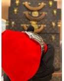 (LIKE NEW) 2018 OMEGA CONSTELLATION LADY REF 123.10.27.60.51.001 BLACK SAILBOAT DIAMOND DIAL 27MM QUARTZ WATCH -FULL SET-