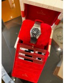 (LIKE NEW) 2018 OMEGA CONSTELLATION LADY REF 123.10.27.60.51.001 BLACK SAILBOAT DIAMOND DIAL 27MM QUARTZ WATCH -FULL SET-