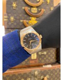 (UNUSED) 2023 OMEGA CONSTELLATION MEN 18K 750 ROSE GOLD REF 123.20.38.21.06.002 BLACK DIAL 38MM AUTOMATIC WATCH -FULL SET-