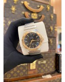 (UNUSED) 2023 OMEGA CONSTELLATION MEN 18K 750 ROSE GOLD REF 123.20.38.21.06.002 BLACK DIAL 38MM AUTOMATIC WATCH -FULL SET-