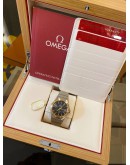 (UNUSED) 2023 OMEGA CONSTELLATION MEN 18K 750 ROSE GOLD REF 123.20.38.21.06.002 BLACK DIAL 38MM AUTOMATIC WATCH -FULL SET-