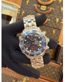 2013 OMEGA SEAMASTER DIVER 300M CHRONOGRAPH BLUE RING REF 2225.80.00 BLUE DIAL 41.5MM AUTOMATIC WATCH