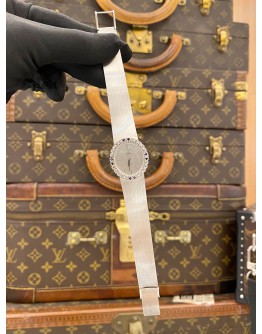 (LIKE NEW) OMEGA GENEVE LADY DIAMOND REF 5110411 SILVER DIAL 23MM MANUAL WINDING WATCH