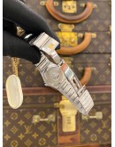 (LIKE NEW) 2010 OMEGA CONSTELLATION LADY REF 1572.30.00 WHITE DIAL 25MM QUARTZ WATCH -FULL SET-