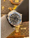 2005 OMEGA SEAMASTER DIVER 300M 40 YEARS JAMES BOND 007 LIMITED EDITION REF 25378000 BLUE DIAL 40MM AUTOMATIC WATCH -FULL SET-