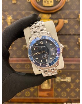 2005 OMEGA SEAMASTER DIVER 300M 40 YEARS JAMES BOND 007 LIMITED EDITION REF 25378000 BLUE DIAL 40MM AUTOMATIC WATCH -FULL SET-