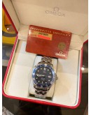 2005 OMEGA SEAMASTER DIVER 300M 40 YEARS JAMES BOND 007 LIMITED EDITION REF 25378000 BLUE DIAL 40MM AUTOMATIC WATCH -FULL SET-