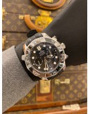 (LIKE NEW) 2024 OMEGA SEAMASTER DIVER 300M CHRONOGRAPH REF 210.30.44.51.01.001 BLACK DIAL 44MM AUTOMATIC WATCH -FULL SET-