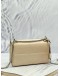 OROTON CROSSBODY BAG IN BEIGE CROCODILE EMBOSSED CALFSKIN LEATHER