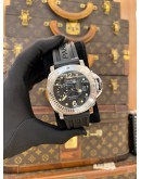 2013 PANERAI LUMINOR SUBMERSIBLE REF PAM00024 BLACK DIAL 44MM AUTOMATIC WATCH -FULL SET-