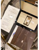 (UNUSED) 2012 PATEK PHILIPPE NAUTILUS 18K ROSE GOLD FACTORY DIAMOND REF 7010/1R-001 WHITE DIAL 32MM QUARTZ WATCH -FULL SET-