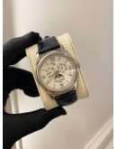 2017 PATEK PHILIPPE ANNUAL CALENDAR MOONPHASE 18K 750 WHITE GOLD REF 5146 WHITE DIAL 39MM AUTOMATIC WATCH -FULL SET-