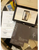 (LIKE NEW) 2016 PATEK PHILIPPE TWENTY 4 DIAMOND REF 4910/10A-001 BLACK DIAMOND DIAL 25MM X 30MM QUARTZ WATCH -FULL SET-