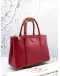 PRADA SMALL GALLERIA IN RED SAFFIANO LUX LEATHER