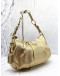 PRADA SHOULDER BAG IN METALLIC GOLD LEATHER 