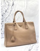 PRADA MEDIUM GALLERIA IN BEIGE SAFFIANO LEATHER