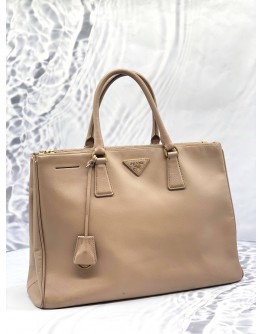 PRADA MEDIUM GALLERIA IN BEIGE SAFFIANO LEATHER