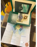 (LIKE NEW) 2004 ROLEX OYSTER PERPETUAL DATE EXPLORER II REF 16570 BLACK DIAL 40MM AUTOMATIC WATCH -FULL SET-